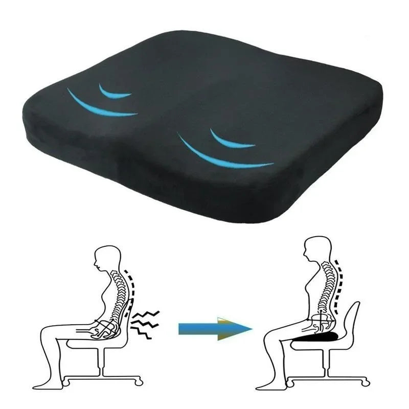 new-tailbone-sciatica-back-pain-relief-comfort-office-chair-car-seat-cushion-non-slip-orthopedic-memory-foam-coccyx-cushion