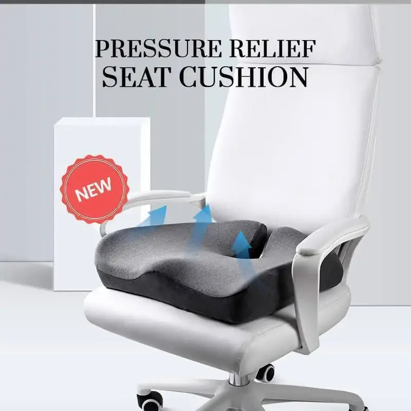 pressure-relief-seat-cushion-back-pain-orthopedic-therapy-car-office-chair-wheelchair-support-tailbone-sciatica-relief-artifact